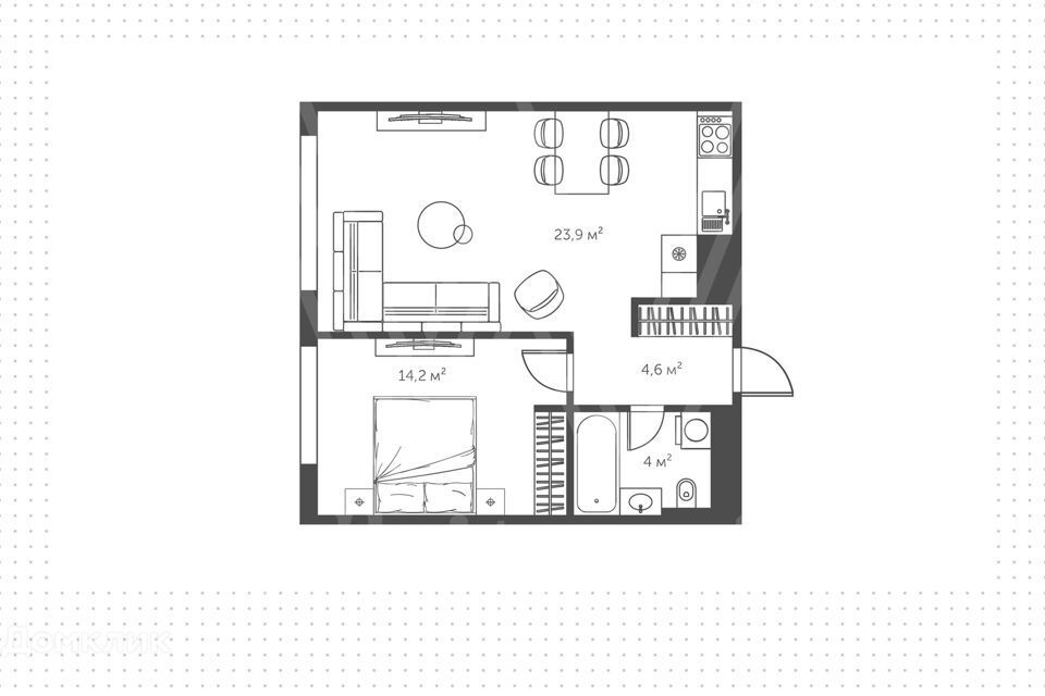 квартира г Москва ул Гжатская 5/4 ЖК «LIFE-Кутузовский» Западный административный округ фото 2