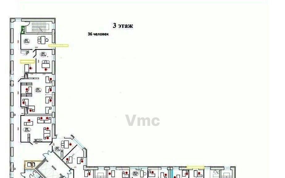 офис г Москва метро Красносельская пер 1-й Красносельский 11 муниципальный округ Красносельский фото 13