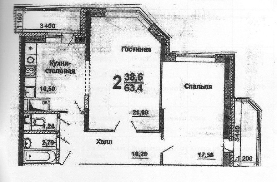 квартира г Чехов ул Чехова 16 Чехов городской округ фото 6