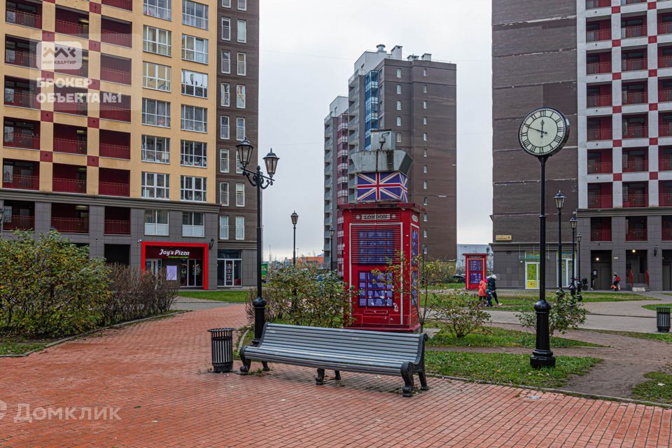 квартира г Кудрово Южное Кудрово ул Столичная 4/2 Заневское городское поселение фото 8