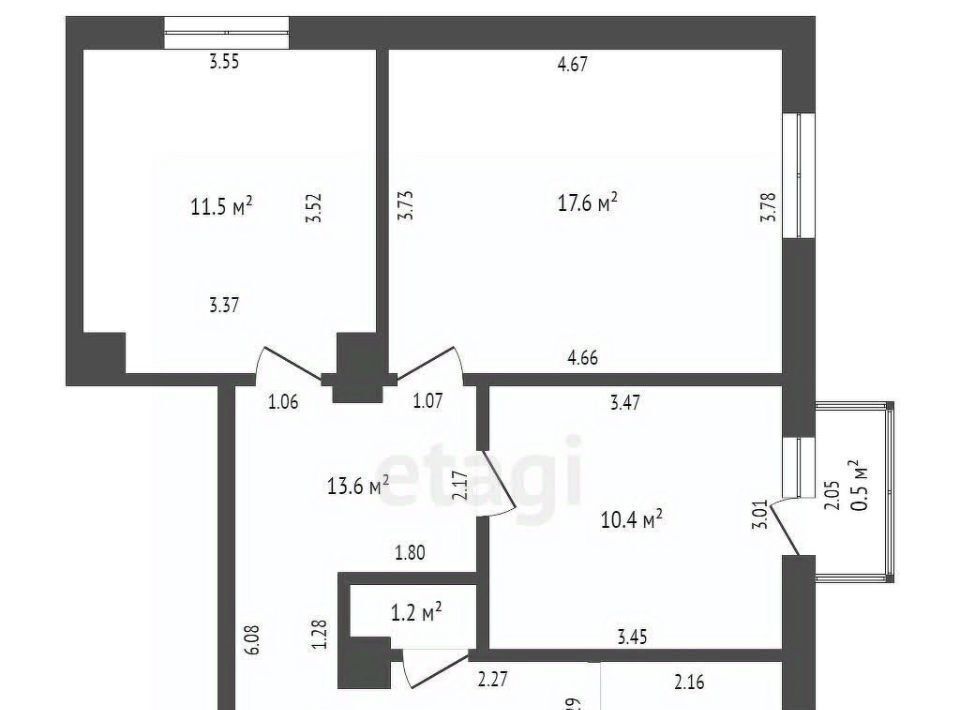 квартира г Стерлитамак ул Худайбердина 62 фото 18