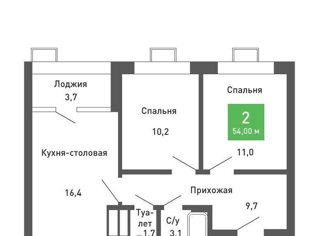 р-н Железнодорожный ул Остужева 52/5 ЖК «Ключи CLUB» фото