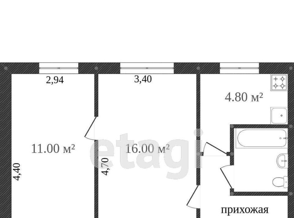 квартира г Ярославль р-н Ленинский ул Карла Либкнехта 22/10 фото 3