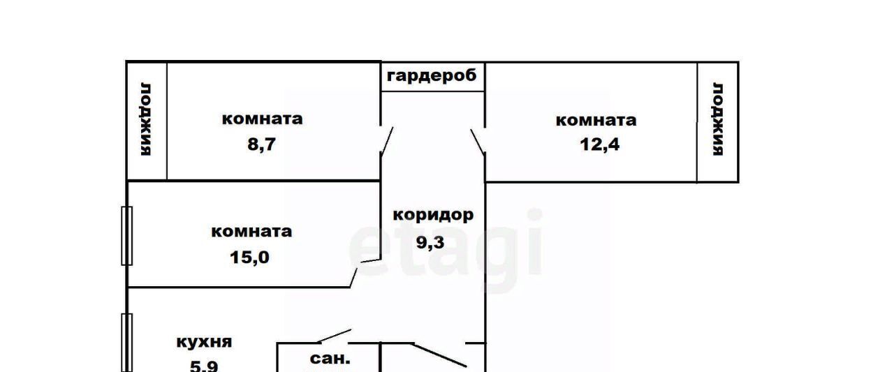 квартира г Владивосток р-н Первореченский ул Шошина 15 фото 19