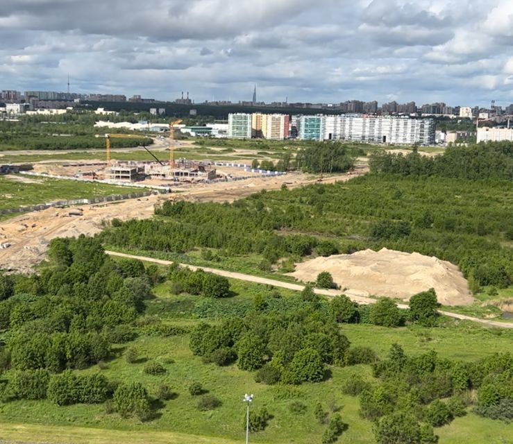 квартира г Санкт-Петербург ул Чарушинская ЖК «Цветной город» Красногвардейский, 24 к 1 ст 1 фото 2