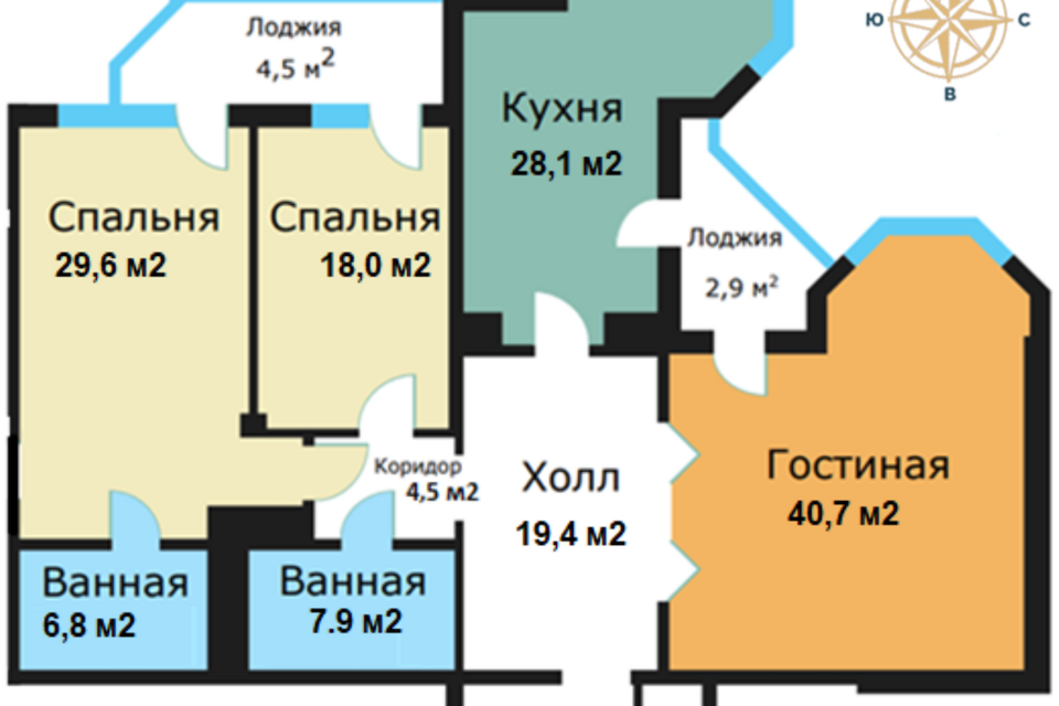 квартира г Москва ул Архитектора Власова 6 Юго-Западный административный округ фото 4