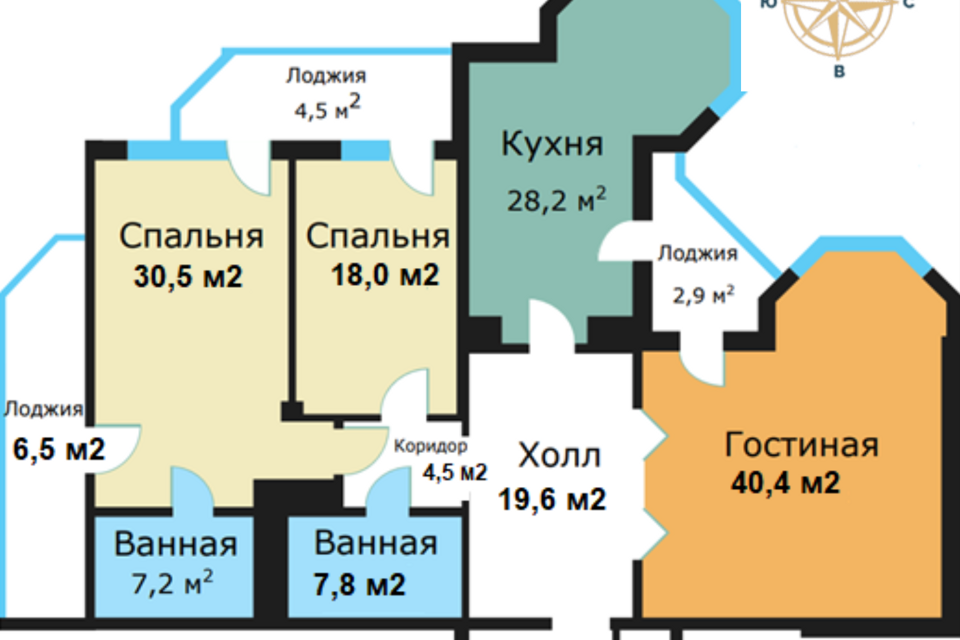 квартира г Москва ул Архитектора Власова 6 Юго-Западный административный округ фото 2