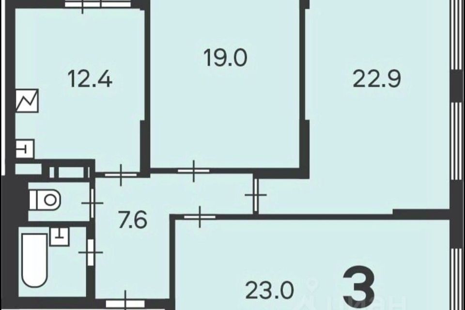 квартира г Москва ул Люблинская 76/4 Юго-Восточный административный округ фото 2