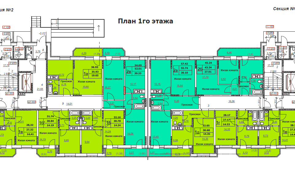 квартира г Клин микрорайон Майданово, 4 к 2, Клин городской округ фото 2