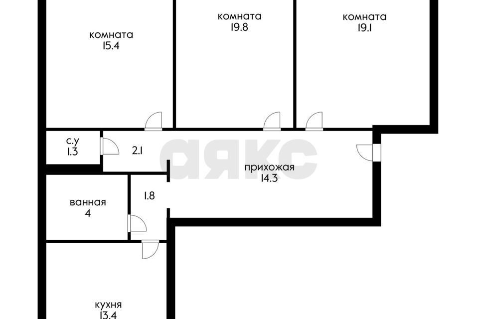 квартира г Краснодар р-н Прикубанский ул Восточно-Кругликовская 48 городской округ Краснодар фото 10