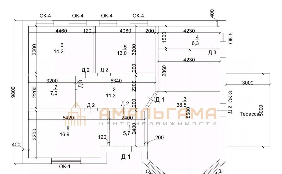 дом р-н Шпаковский с Татарка КП Новая Орловка ул Красноармейская 11/19 фото 20