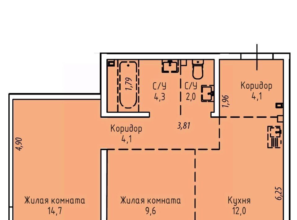 квартира г Иркутск р-н Правобережный ул Култукская 16 Правобережный административный округ фото 1