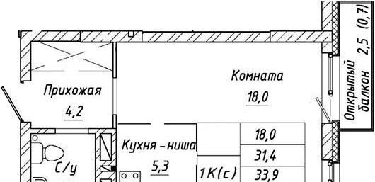 квартира г Новосибирск р-н Кировский Бугринский Студенческая фото 1