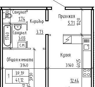 квартира р-н Новосибирский п Элитный ул Фламинго 18 сельсовет, Площадь Маркса, Мичуринский фото 1