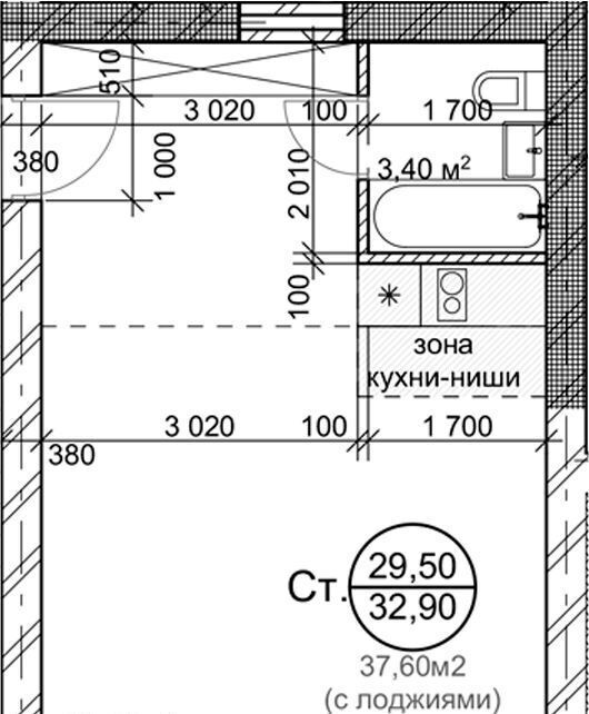 квартира г Новосибирск р-н Советский Речной вокзал пер Серебряный 11 фото 1