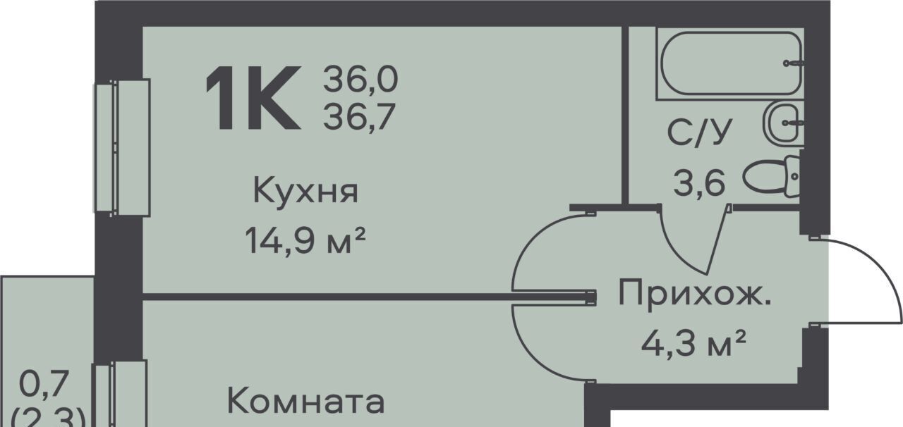 квартира г Пермь р-н Орджоникидзевский Гайва Альфа дом на Гайве фото 1