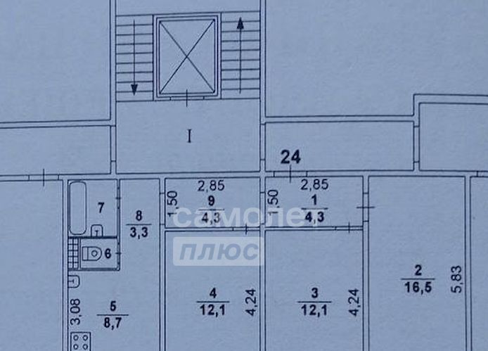 квартира г Челябинск п Новосинеглазово р-н Советский ул Станционная 6 фото 2