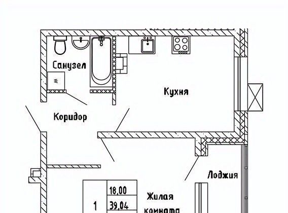 квартира г Южно-Сахалинск ЖК «Горизонт» фото 1