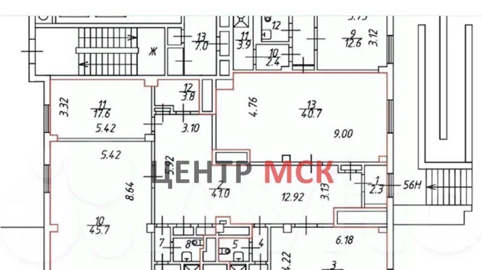 офис г Москва метро Новые Черемушки ул Новочерёмушкинская 71/32 муниципальный округ Черёмушки фото 8