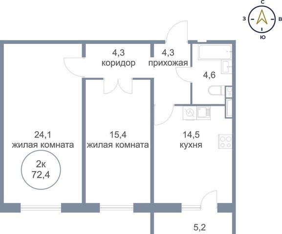 квартира тракт Югорский 54/2 жилой дом по Югорскому тракту фото