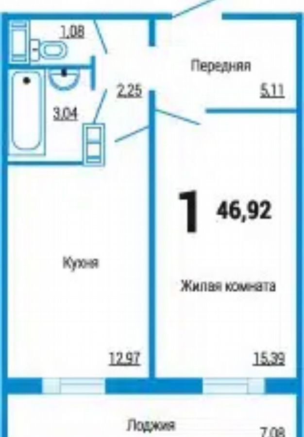 квартира г Челябинск р-н Тракторозаводский ул Эльтонская 2-я 69 фото 1