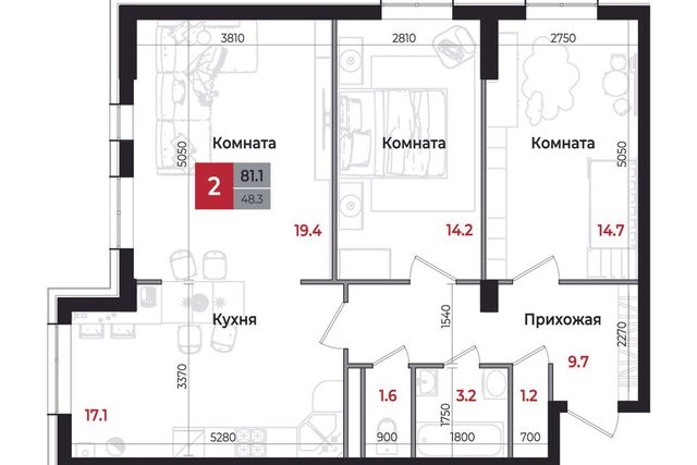 квартира городской округ Невинномысск, Строящееся здание фото