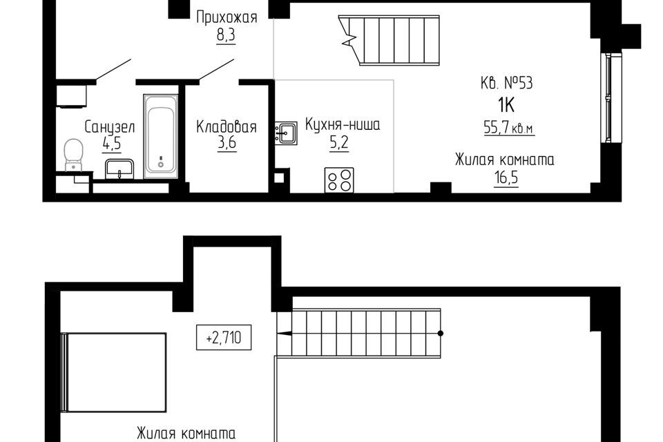 квартира р-н Надеждинский п Новый Строящийся жилой дом фото 1