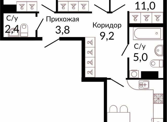 р-н Прикубанский Краснодар городской округ, Жилой комплекс Отражение фото