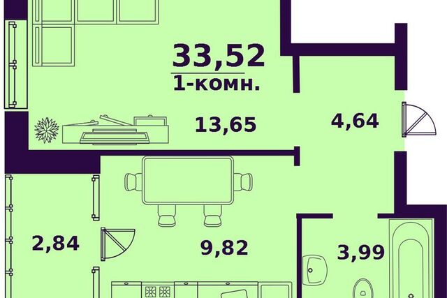 квартира дом 1 городской округ Ульяновск фото