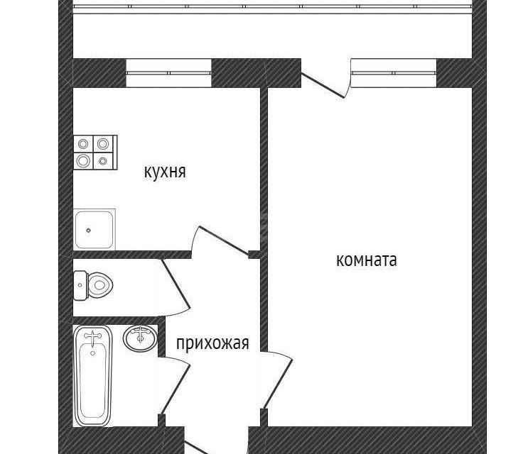 квартира р-н Киришский г Кириши б-р Молодежный 13 Киришское городское поселение фото 9