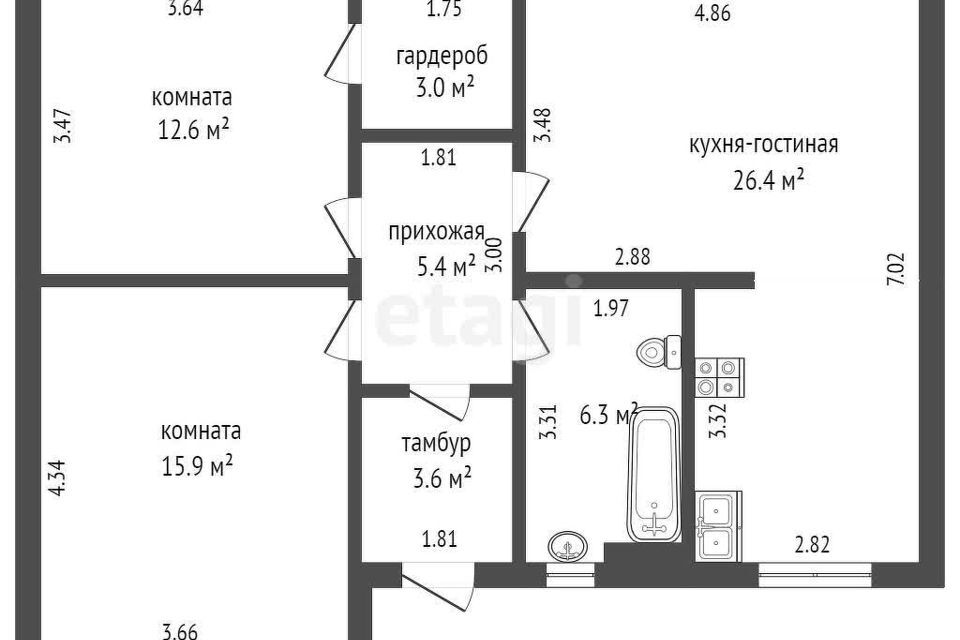 дом г Новый Уренгой снт ДПК ЕРМАК пр-д Снежный 7 Новый Уренгой городской округ фото 9