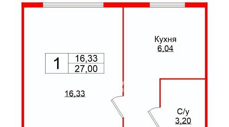 квартира р-н Выборгский п Рощино ул Высокая 1 Проспект Просвещения фото 2