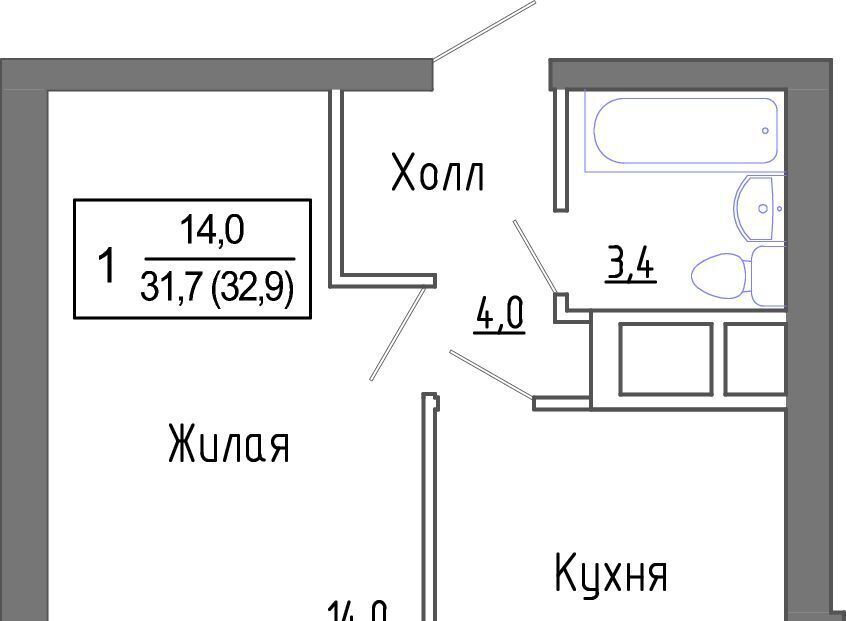 квартира городской округ Красногорск д Сабурово ул Луговая 13 Нахабино фото 1