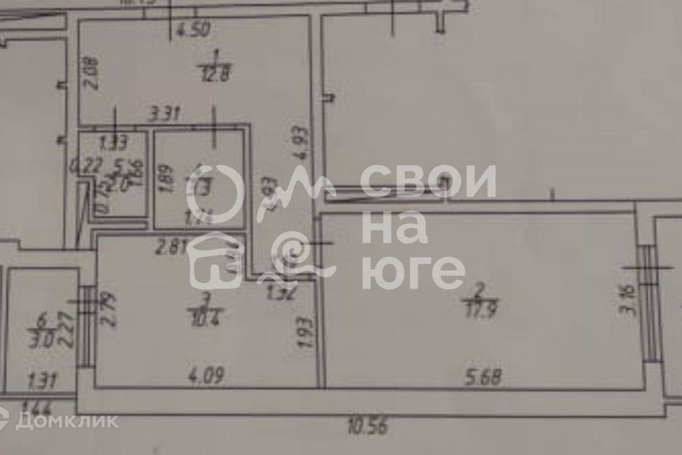 квартира г Краснодар п Березовый ул Декоративная 1/5 1 р-н Прикубанский муниципальное образование Краснодар фото 6