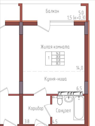 р-н Центральный ул Дубовая аллея 2 корп. 1, д. 3А фото