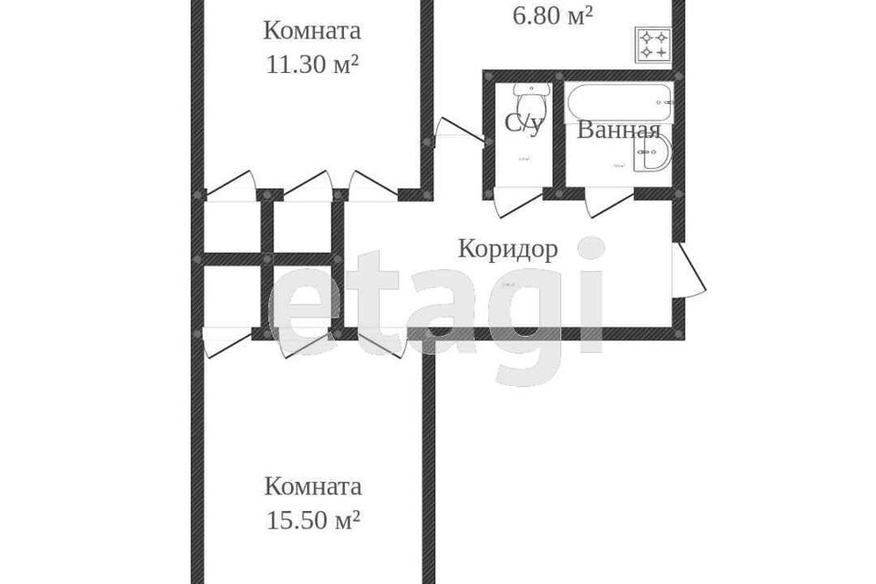 квартира г Калуга ул Ленина 25 Калуга городской округ фото 7