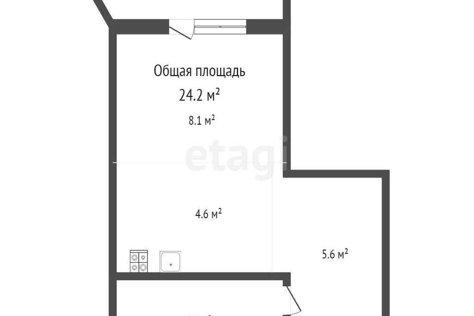 квартира г Барнаул р-н Центральный ул Никитина 107 муниципальное образование Город Барнаул фото 6