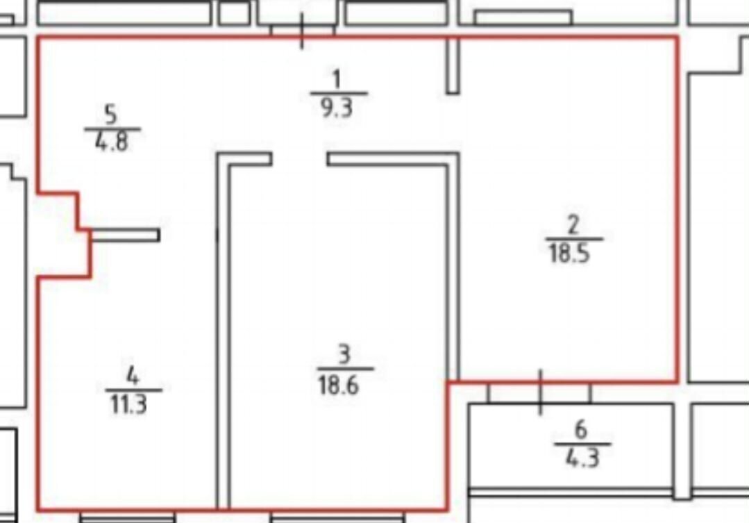 квартира г Саратов р-н Кировский Солнечный 2 ул им Академика Семенова Н.Н. 17 фото 37