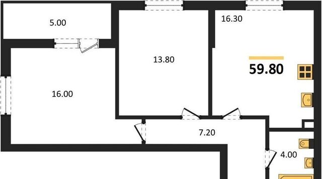 р-н Советский Левенцовский XI мкр, кв-л 11-6, стр. 11-6-4 фото