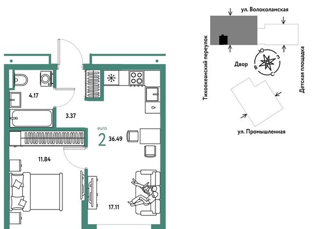 г Тюмень р-н Центральный ул Мельникайте 42 корп. 1 фото