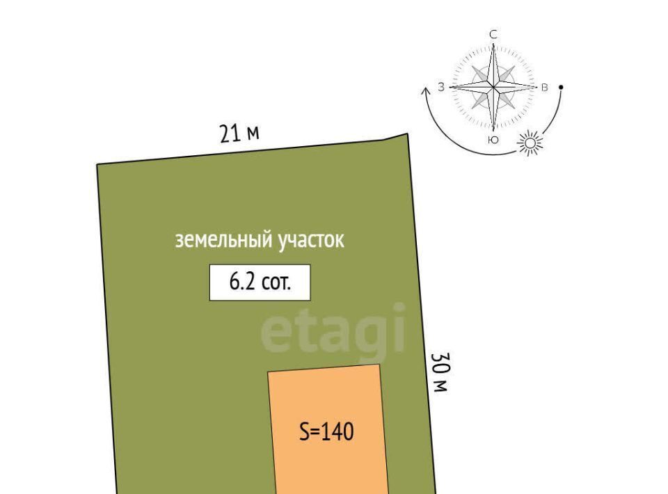 дом г Ростов-на-Дону р-н Советский ул 3-я Бежевая фото 1