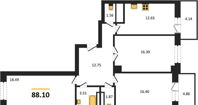 квартира ул Мечникова 110г ЖК FOUR PREMIERS фото