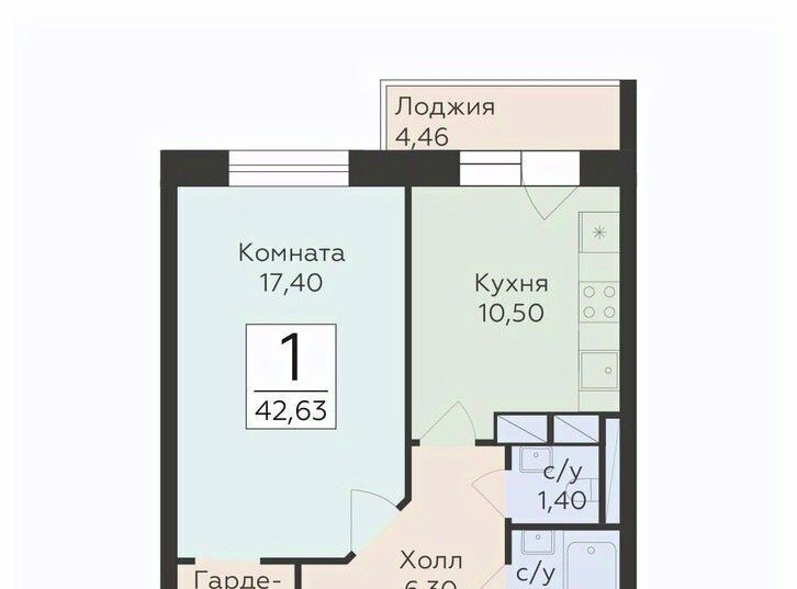 квартира г Ивантеевка снт Родники Удельная, Родники жилой комплекс, Раменский городской округ фото 1