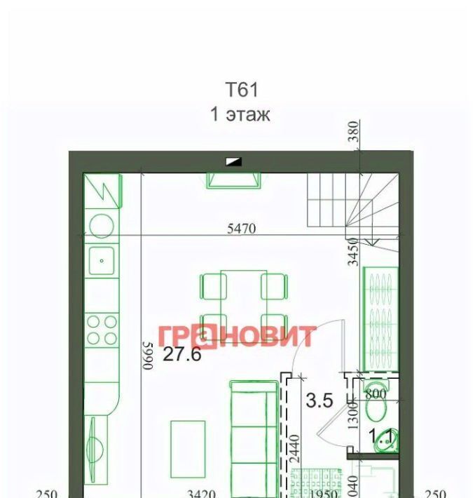 дом р-н Новосибирский с Новолуговое мкр Березки 2 5-й кв-л, 41/1/1 фото 12