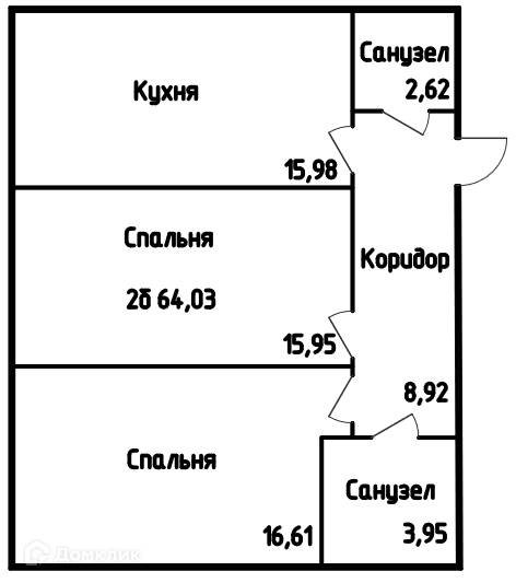 квартира г Саранск р-н Октябрьский Саранск городской округ, Химмаш м-н фото 1