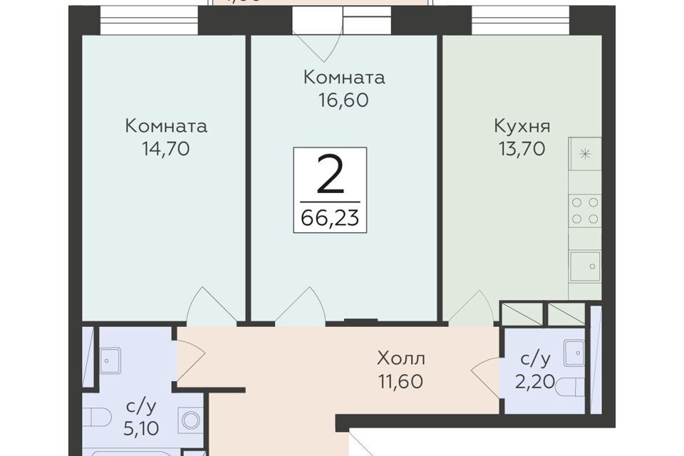 квартира г Ивантеевка снт Родники Жилой комплекс Малаховский, Раменский городской округ фото 1