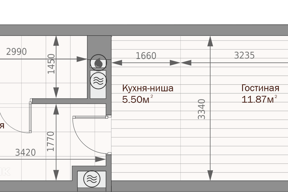 квартира г Казань р-н Приволжский ул Качалова 93 Казань городской округ фото 1