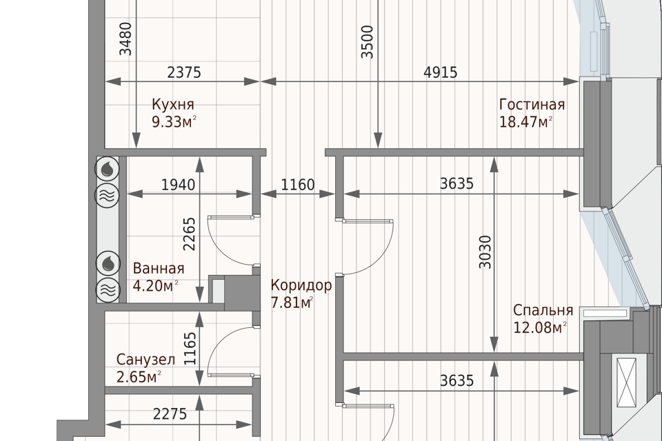 квартира г Казань р-н Приволжский ул Качалова 93 Казань городской округ фото 1