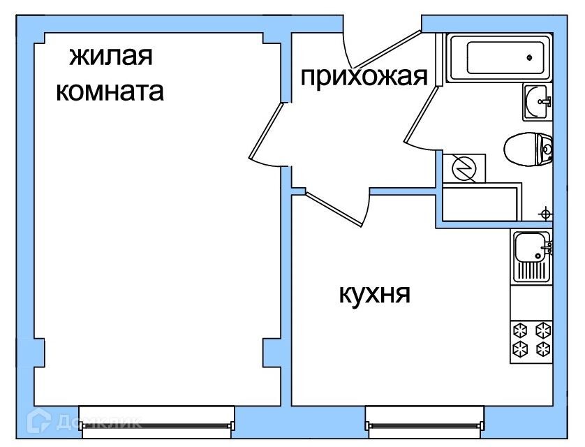 квартира р-н Псковский д Борисовичи Жилой комплекс Спортивный квартал фото 1