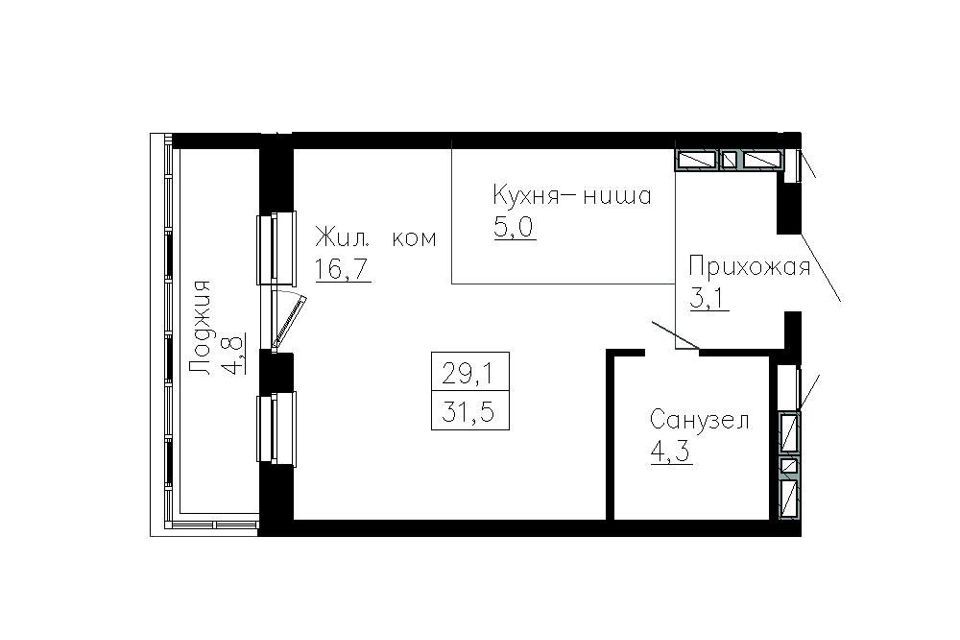 квартира г Владивосток р-н Ленинский ул Нейбута 135 Владивостокский городской округ, к 1 стр фото 1